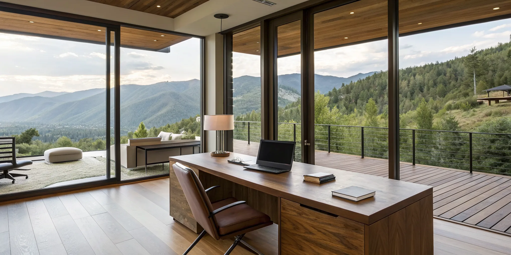 A luxury Park City second home with mountain views, financed with a jumbo loan.