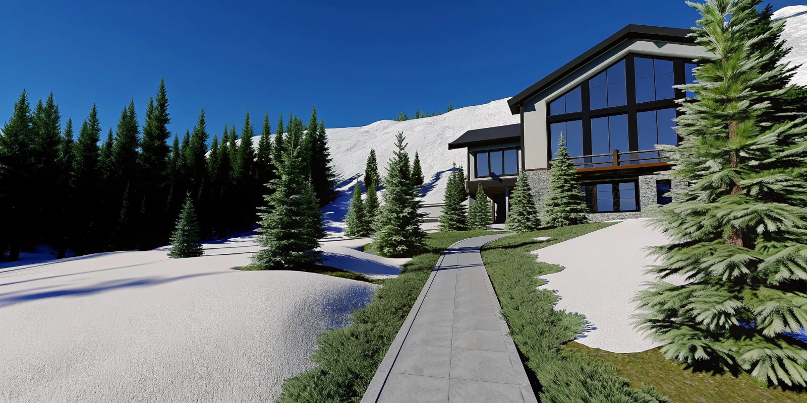 Applying for a 1099 jumbo loan to buy a modern mountain home in Park City.